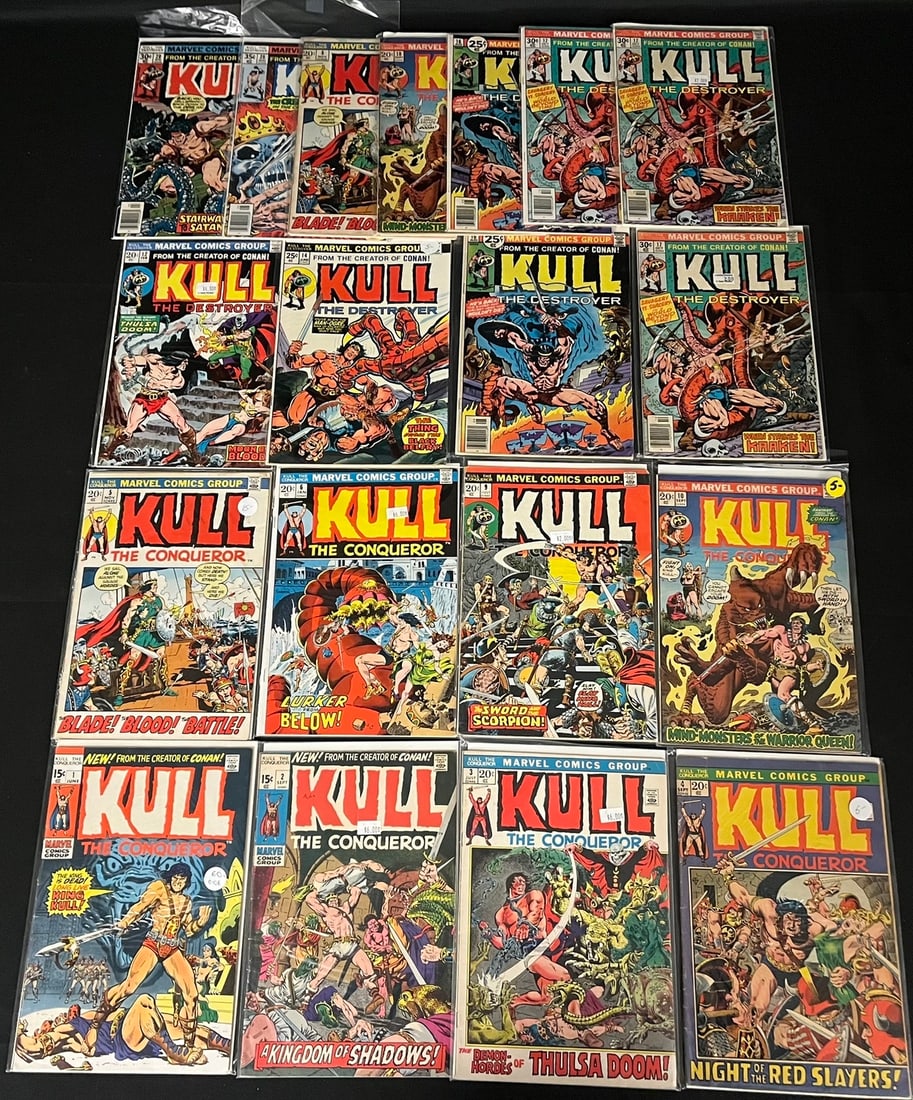Kull the Conqueror Bronze Comic Book Series 1-6 plus more (1 of 1)