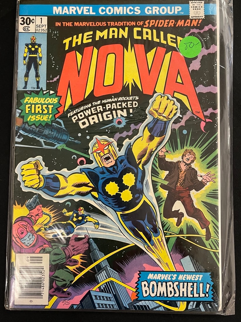 Man Called Nova 1 Bronze Comic Book Series (1 of 1)