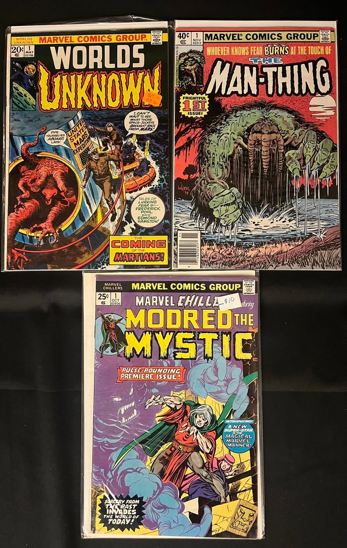 Early Man-Thing 1 and More Comic Book Lot (1 of 1)
