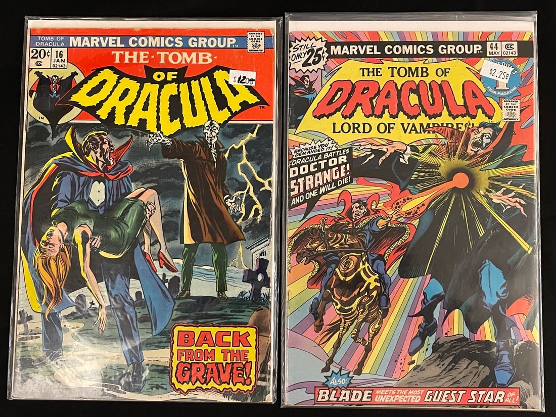 The Tomb of Dracula 16 and 44 Comic Books (1 of 1)