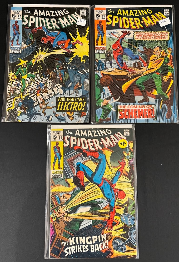 Amazing Spider-Man Silver Age Lot 82-84 (1 of 1)