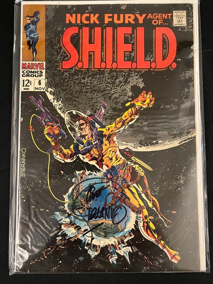 Nick Fury Agent of Shield 6 Signed (1 of 1)