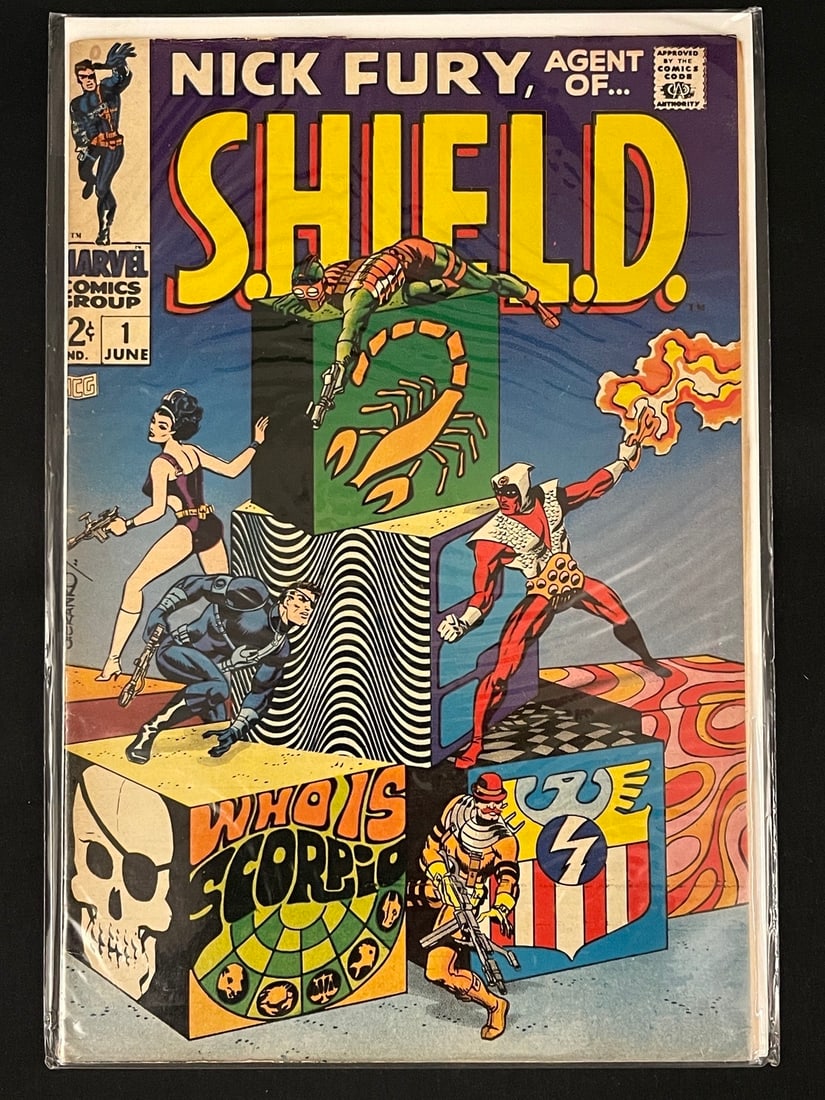 Nick Fury Agent of Shield 1: As shown