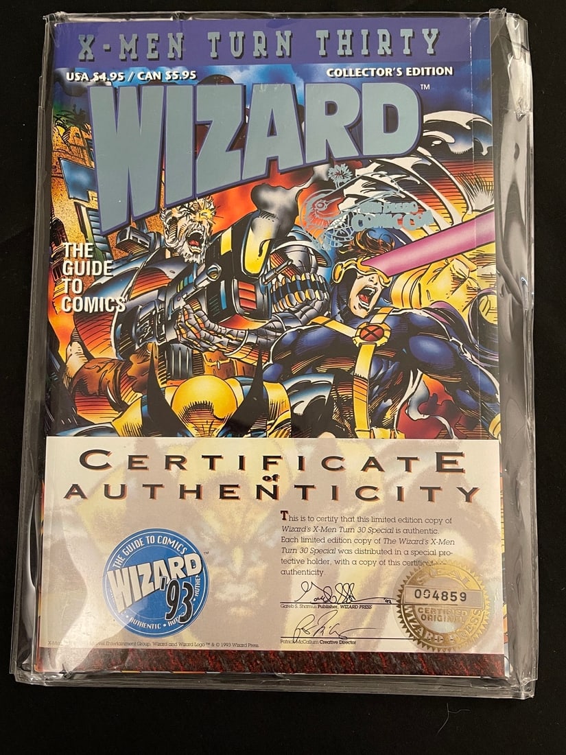 X-Men Turn 30 Signed Collectors Edition with COA (1 of 1)