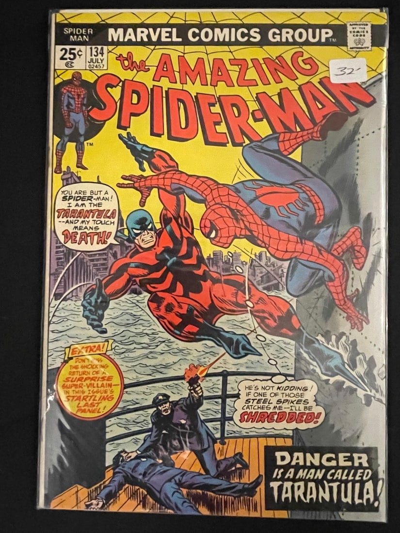 Amazing Spider-Man 134 First Tarantula: Key