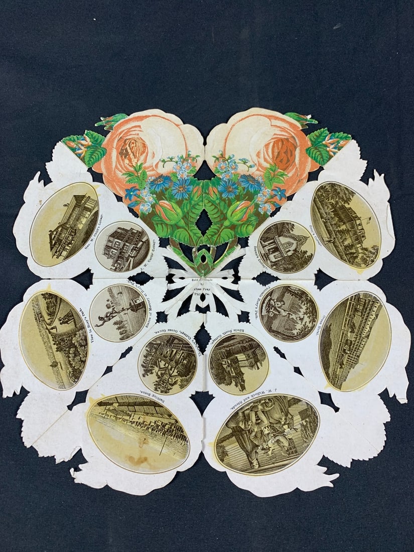 Rare 1800's Ph Frey & Co's souvenir rose. (1 of 5)