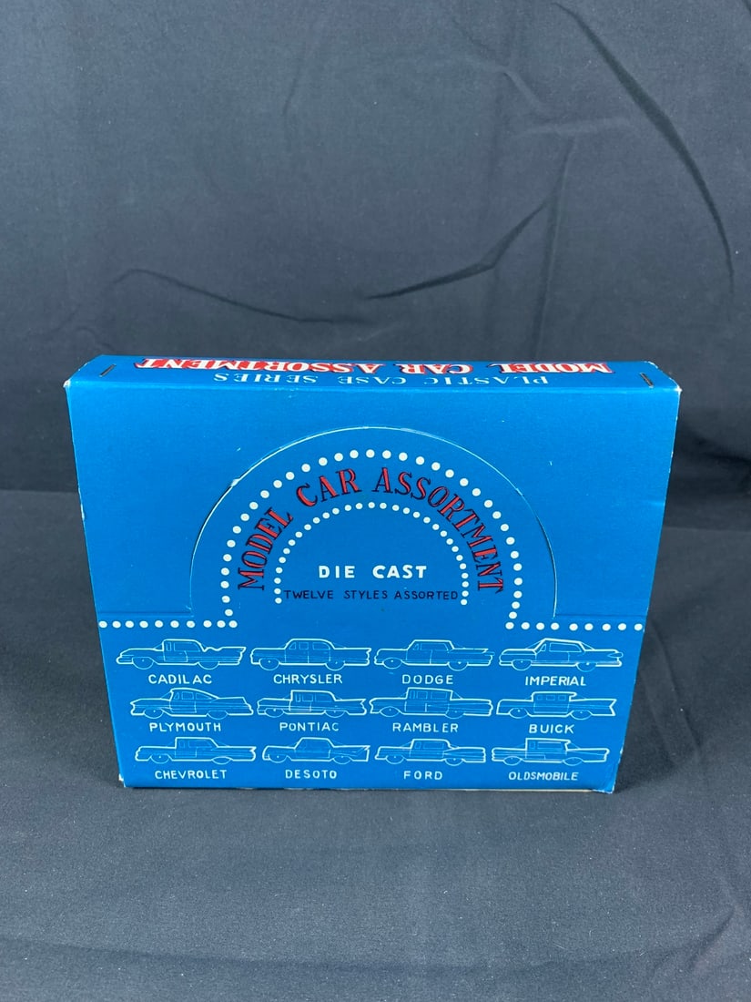 AHI Diecast Model Car Assortment No. 8172 with cases and original box (1 of 8)