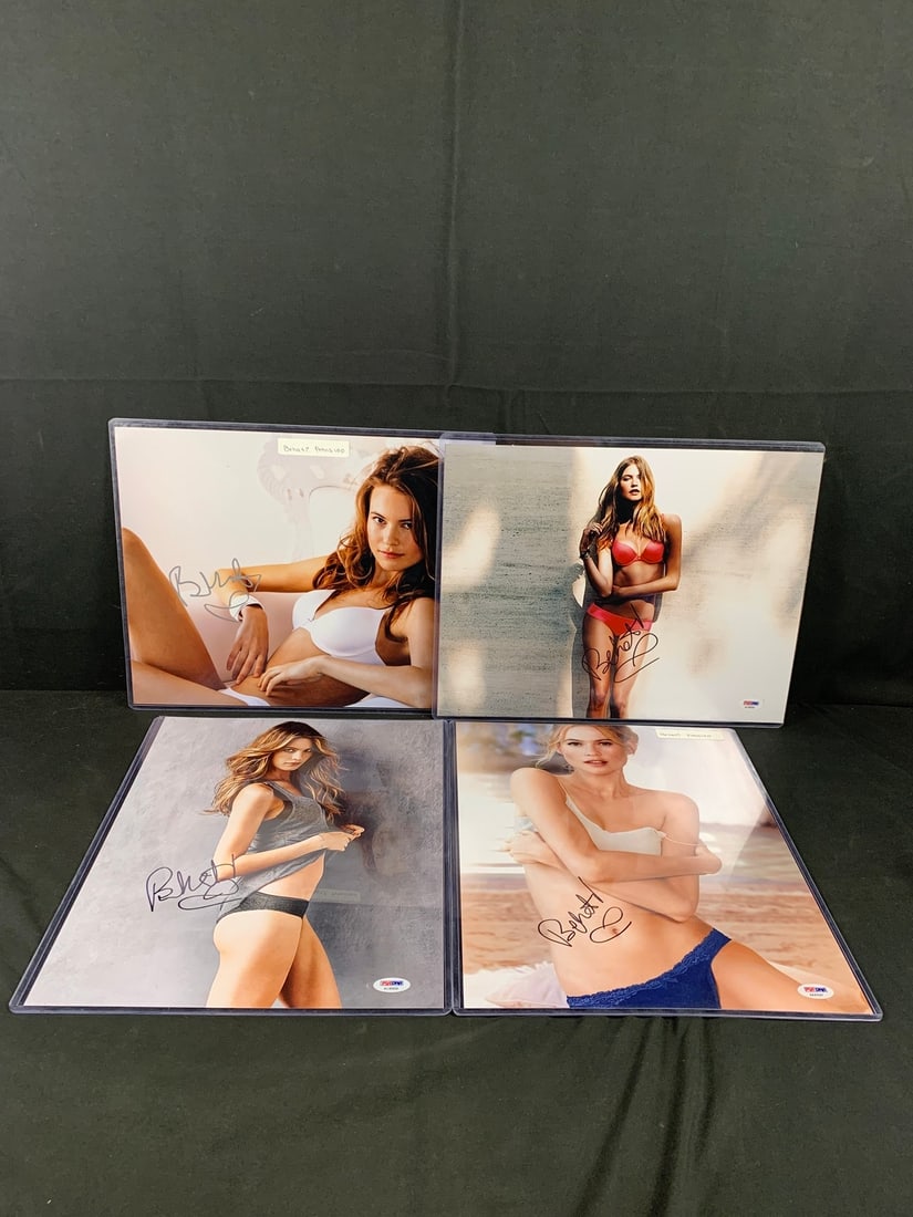 Behati Prinsloo Autographed Photo Lot (1 of 2)