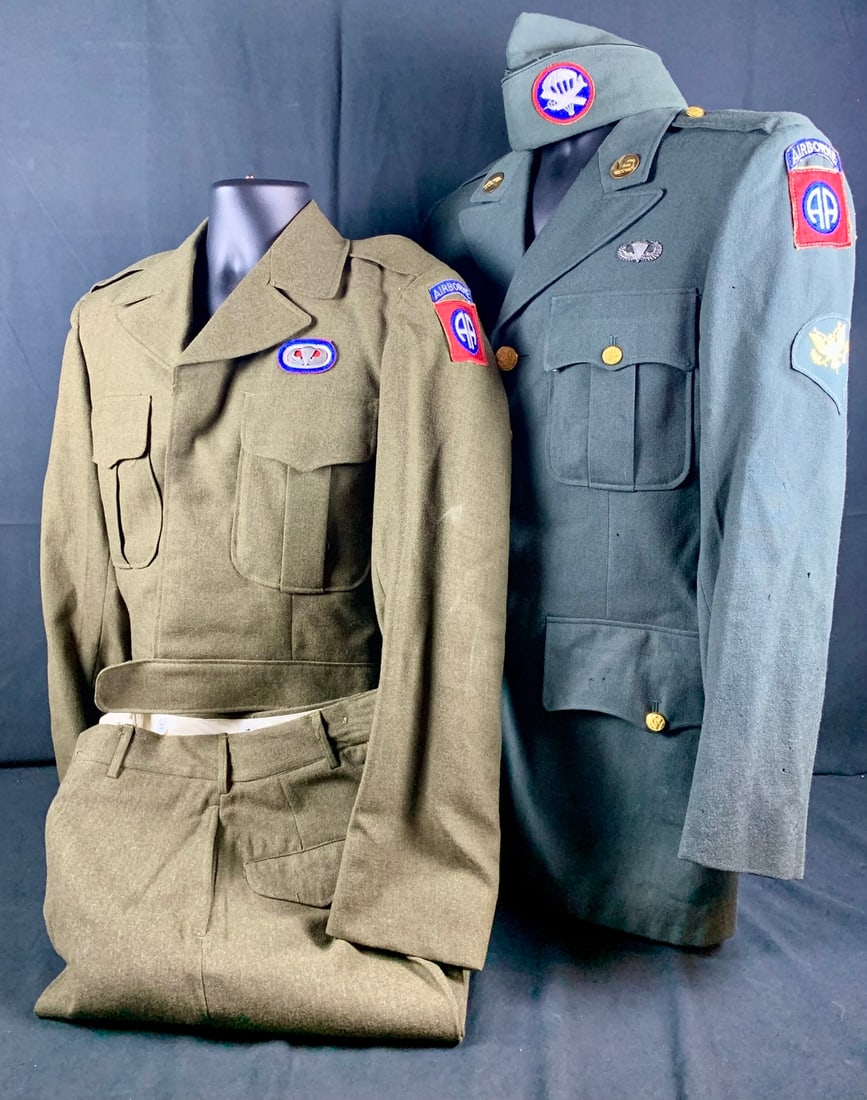 Named Post WW2 WWII 82nd Airborne Uniform group (1 of 16)
