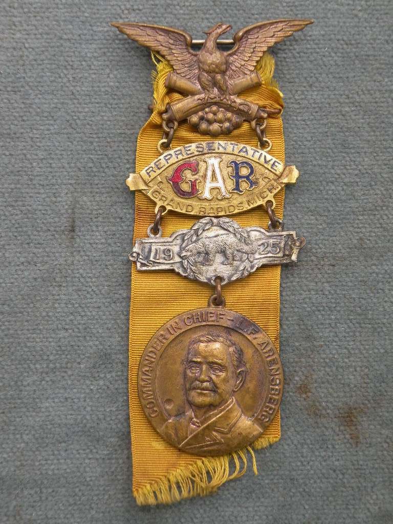 Civil War Veterans GAR Convention Medal (1 of 2)