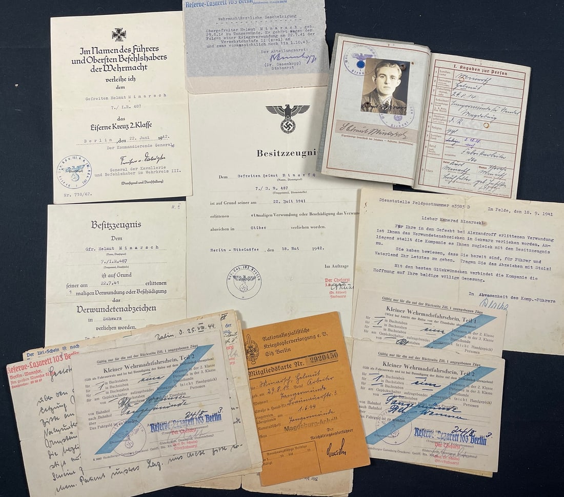 WWII German Iron Cross Group. French Campaign (1 of 5)