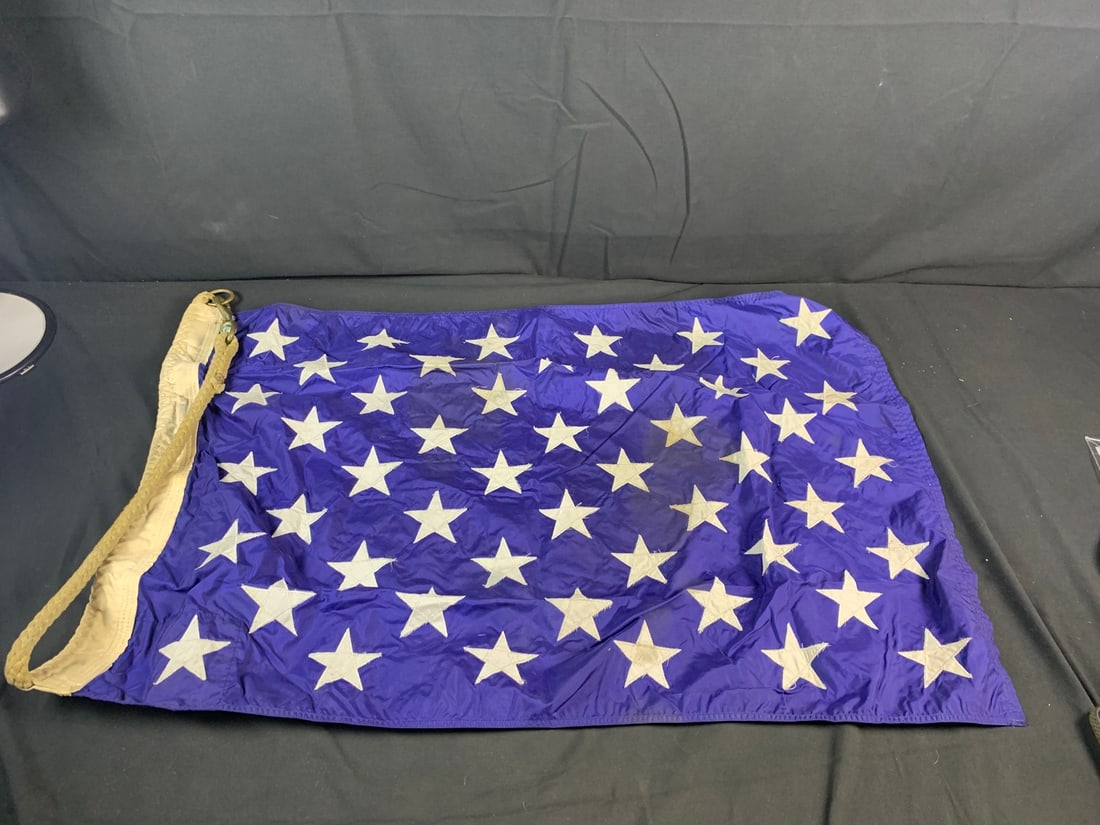 Vietnam War Era US Navy Union Jack Flag (1 of 8)