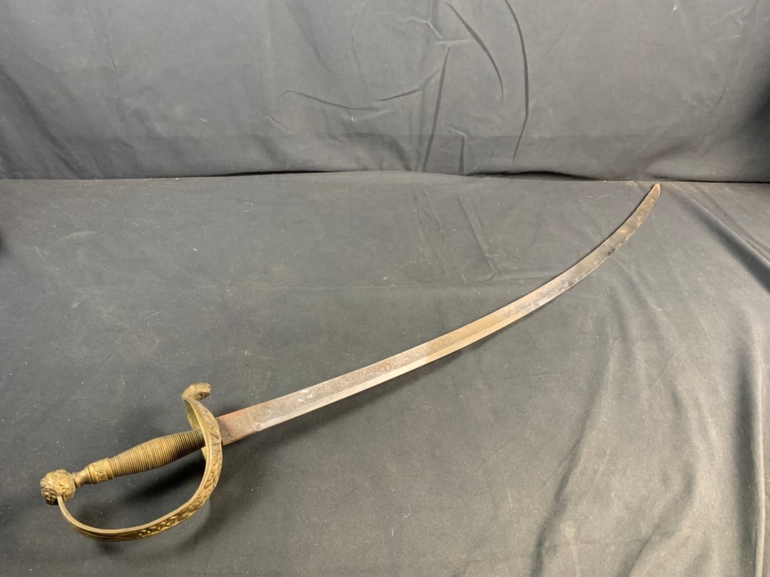 Antique Spanish Artillery Officers Sword (1 of 19)