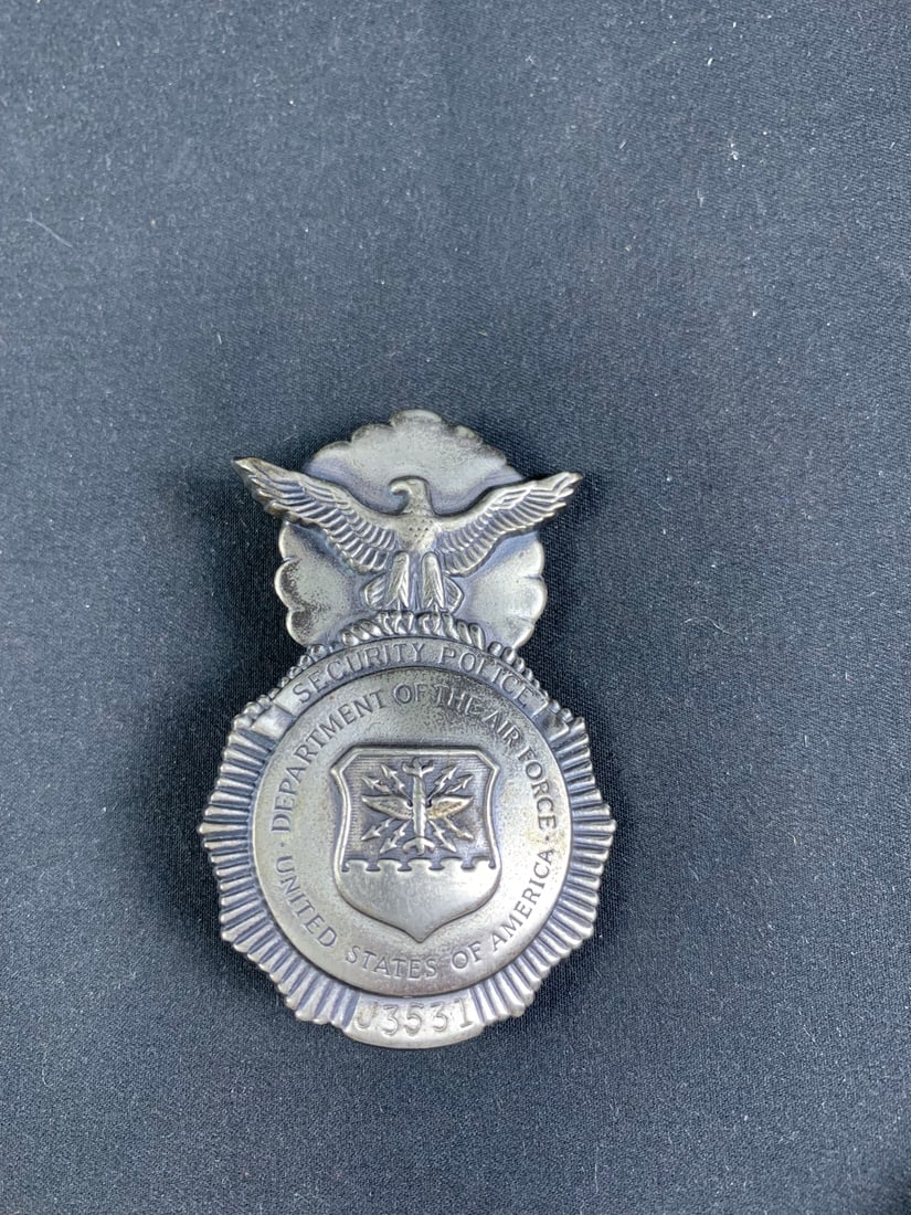 Vietnam Era US Air Force Security Police Badge (1 of 3)