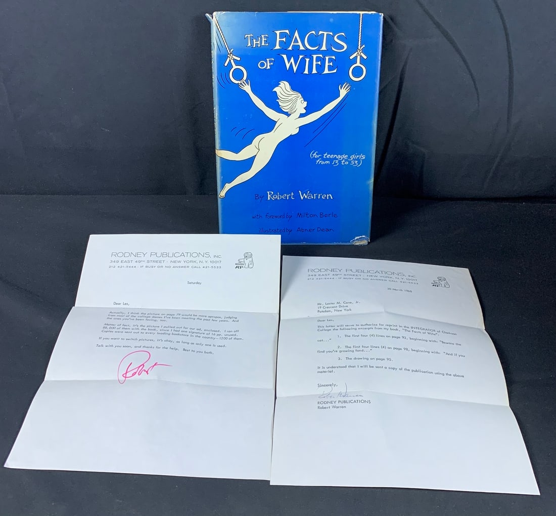 Autographed copy of the Book "The Facts of Wife" (1 of 12)