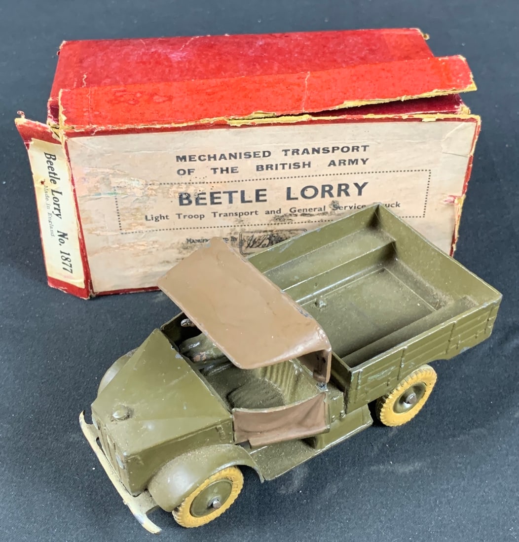 Original Britain Beetle Lorry light troop transport and general Service truck with box (1 of 12)