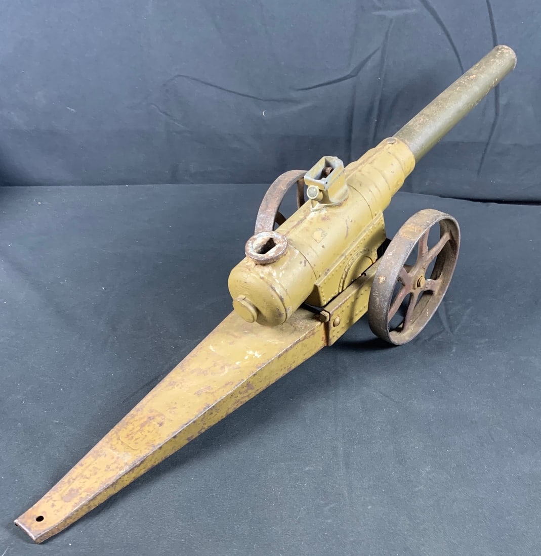 Vintage Big Bang Toys Cast Iron and tin 15 FC Cannon (1 of 14)
