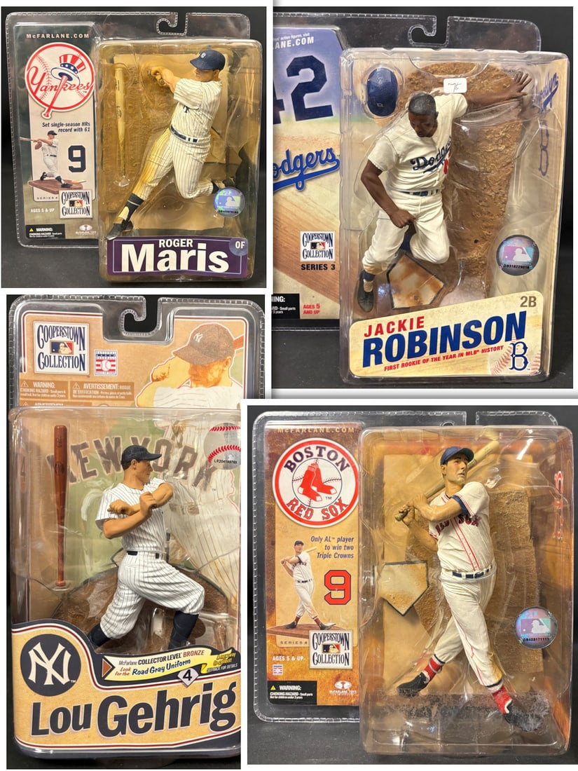 McFarlane Cooperstown Collection Statue lot - 4 - Gehrig and More (1 of 1)