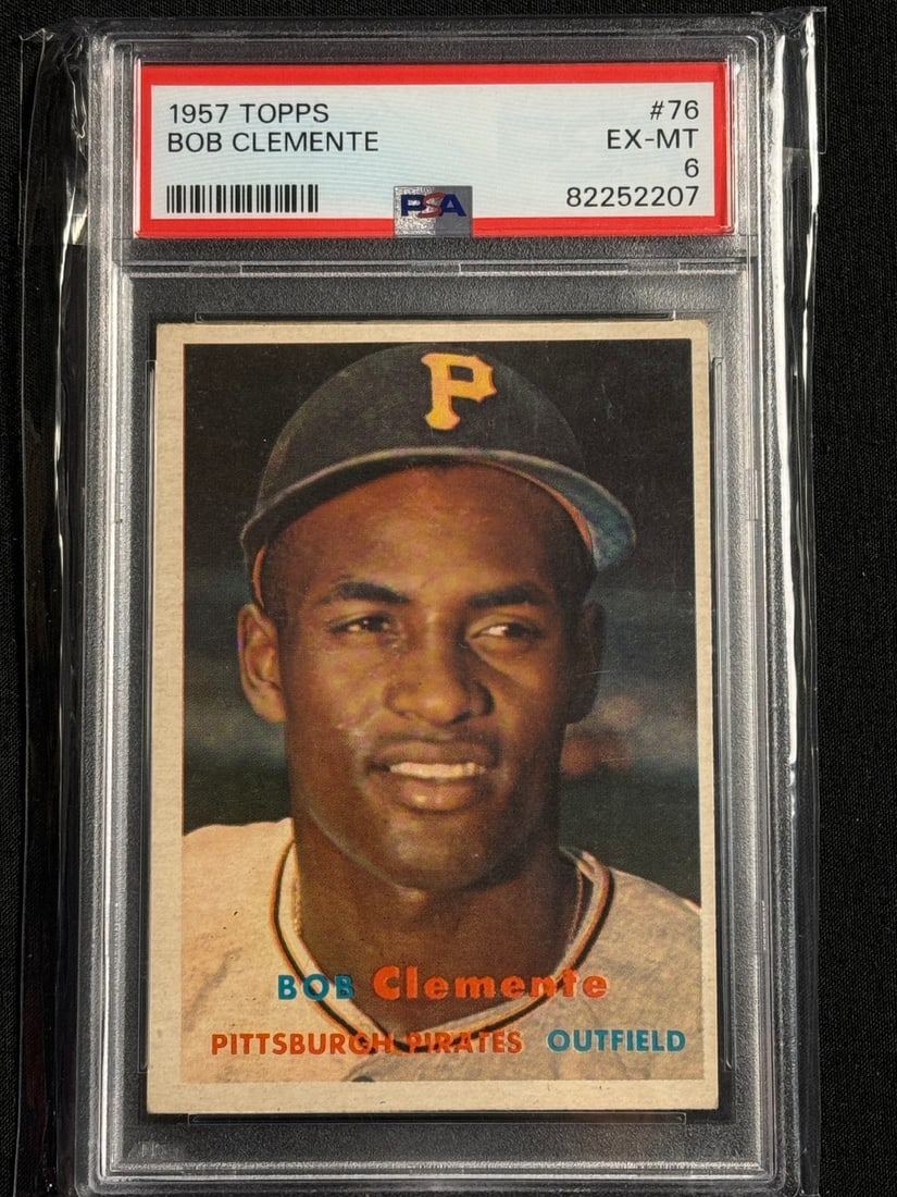 1957 Topps Roberto Clemente #76 PSA 6 (1 of 2)