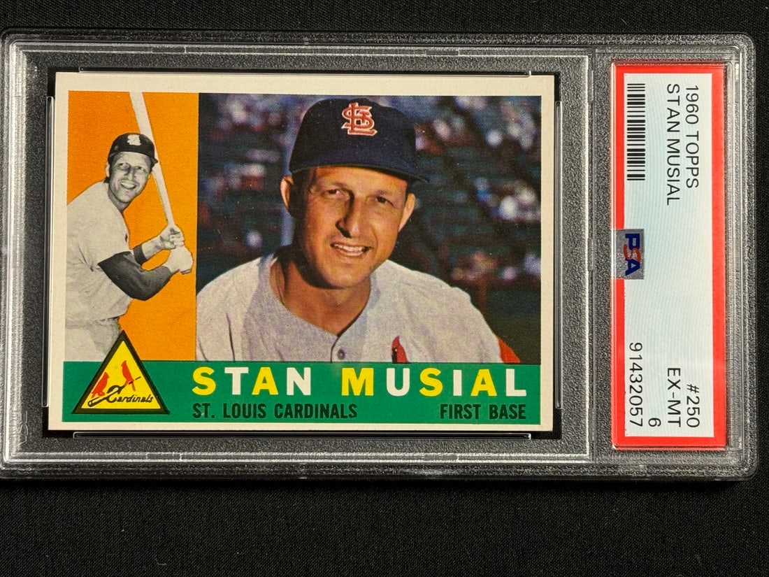 1960 Topps Stan Musial #250 PSA 6 (1 of 2)