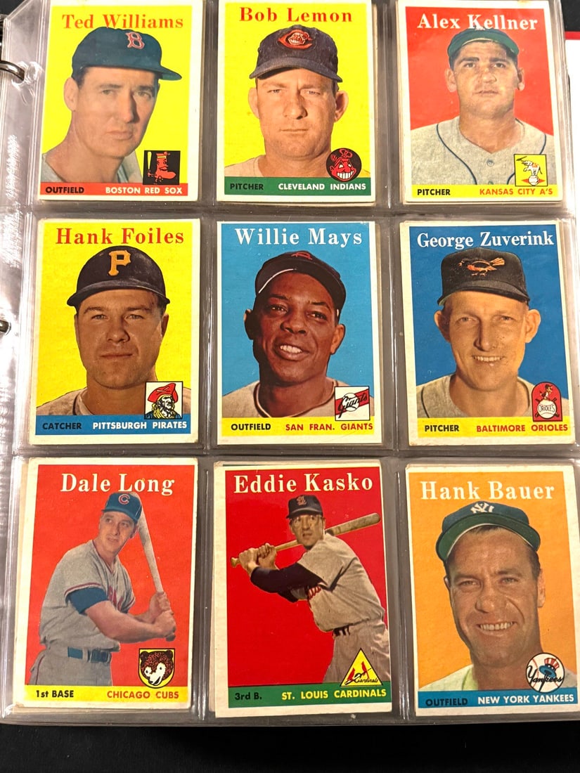 1958 Topps Baseball Complete Set (1 of 15)