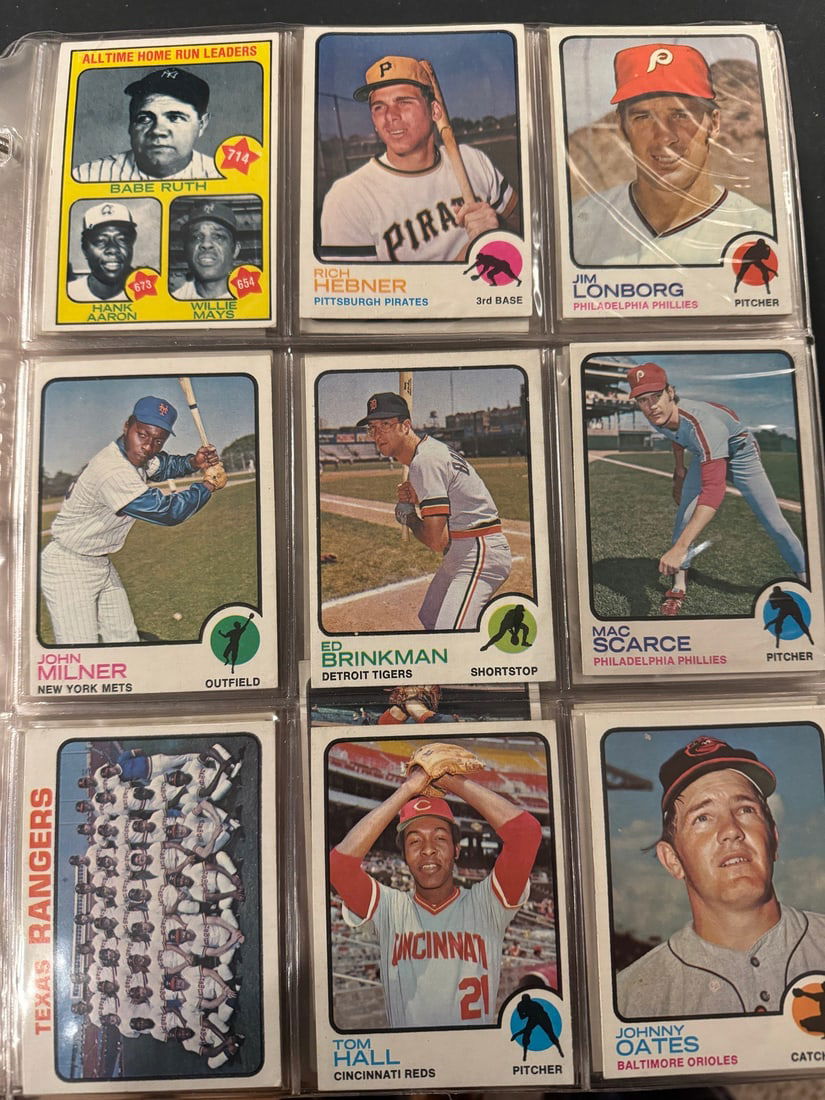 1973 Topps Baseball Complete Set (1 of 12)