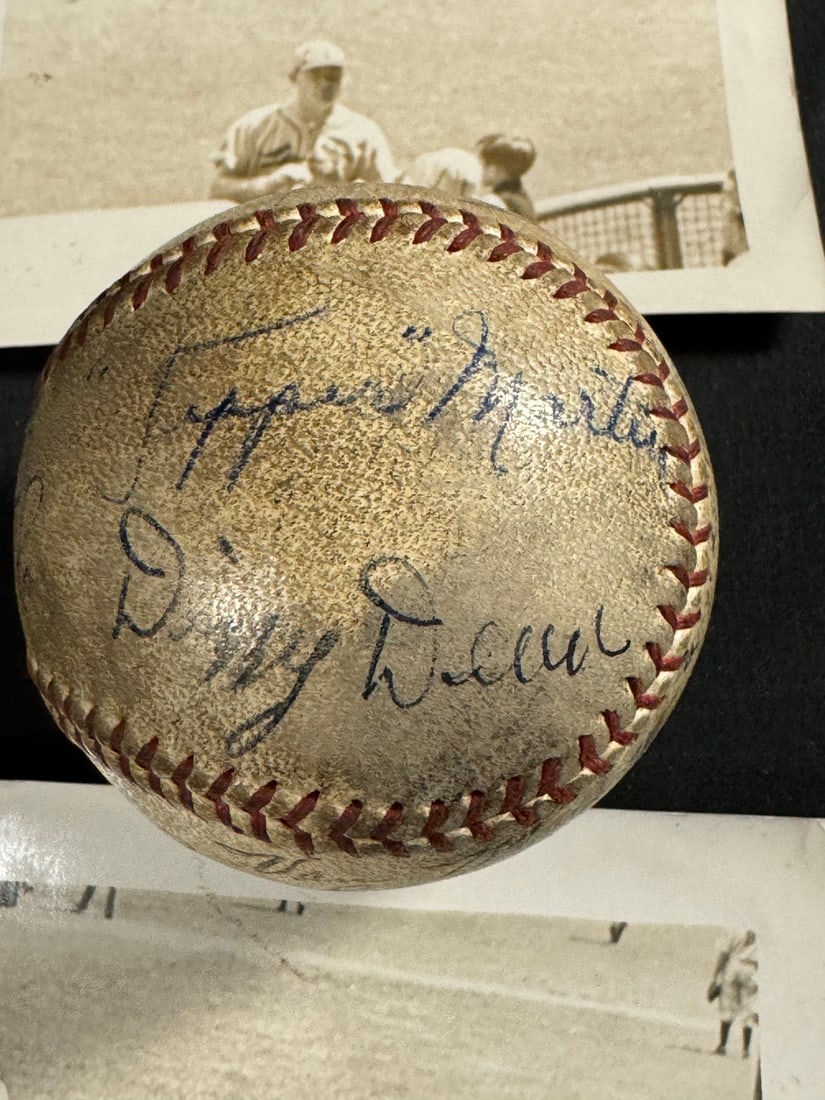 Exceptional 1934 St. Louis Cardinals "Gashouse Gang" Signed Baeball (1 of 10)