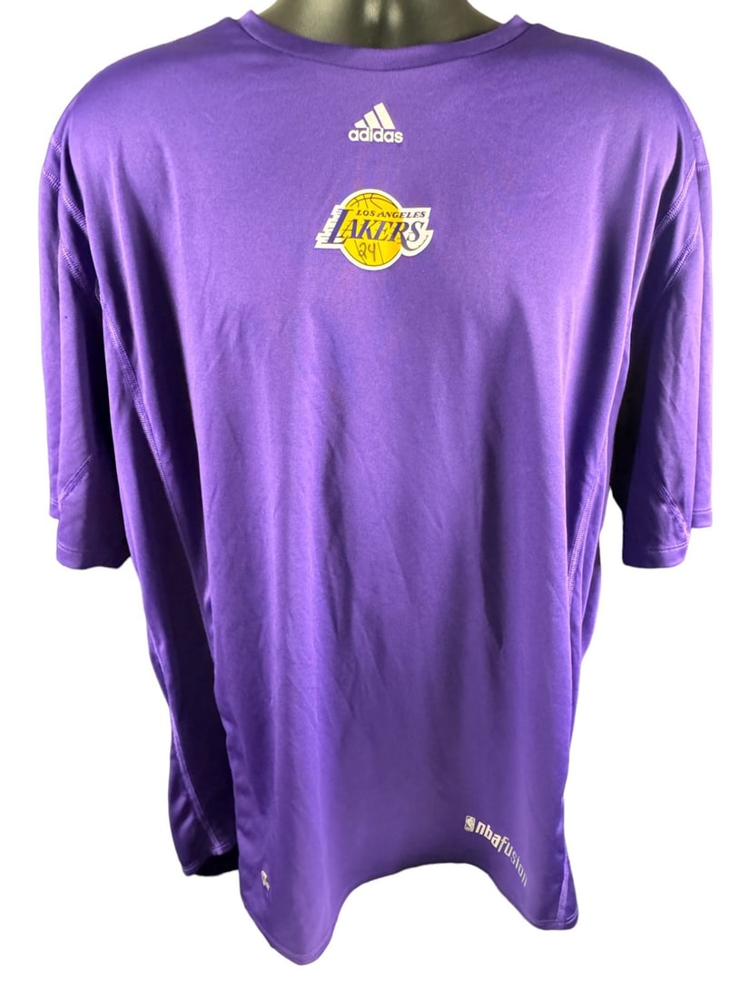 2010 Kobe Bryant Los Angeles Lakers Practice Shirt - Mears Authentic (1 of 11)