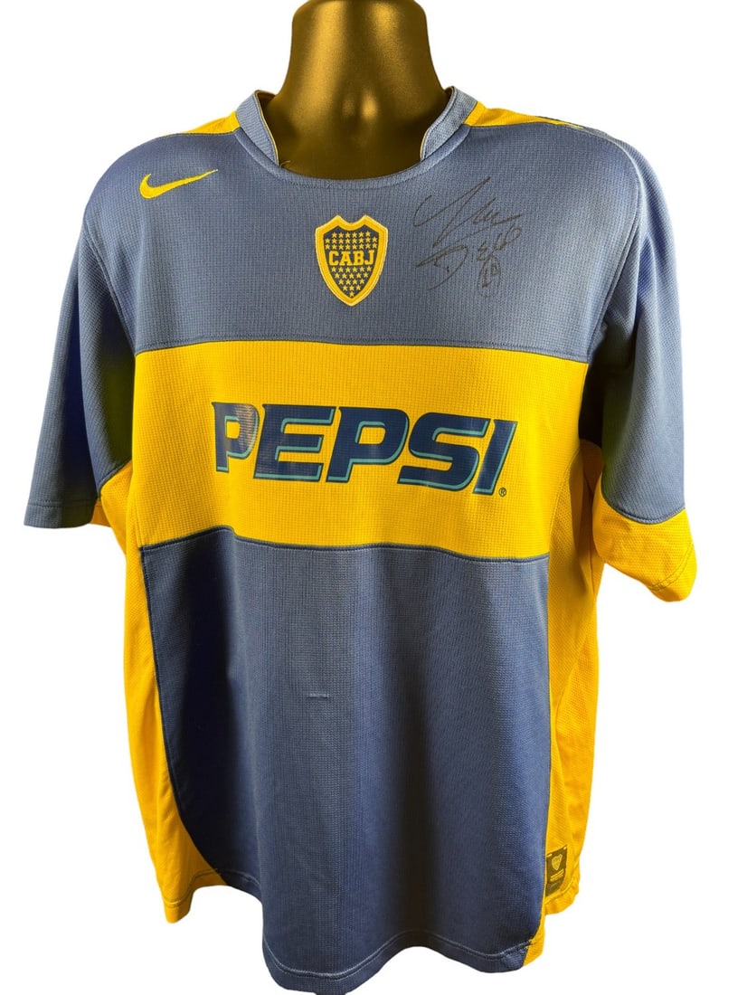 2004-2005 Diego Maradona Boca Juniors Practice Jersey - Mears (1 of 9)
