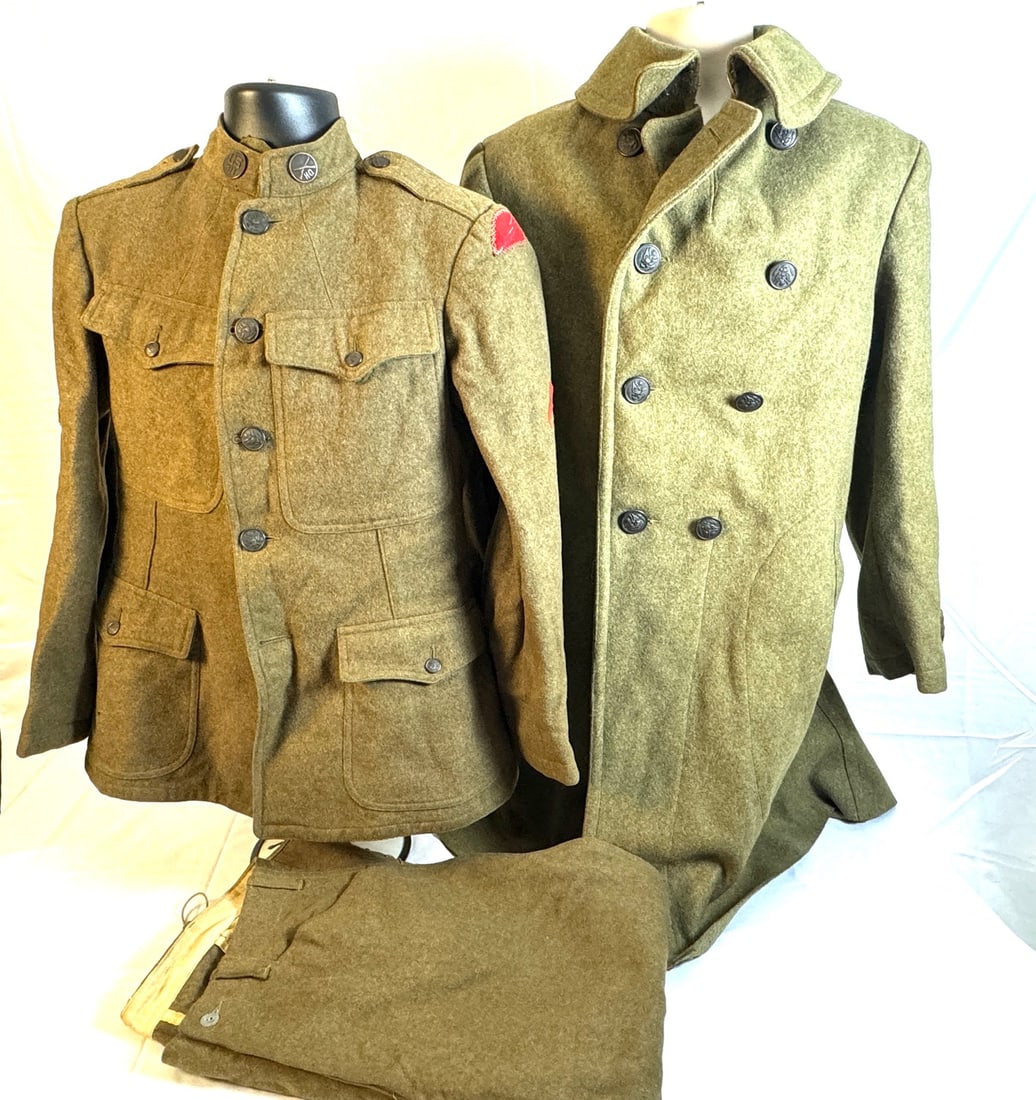 WWI EM 78th Division Musicians Uniform Group (1 of 6)