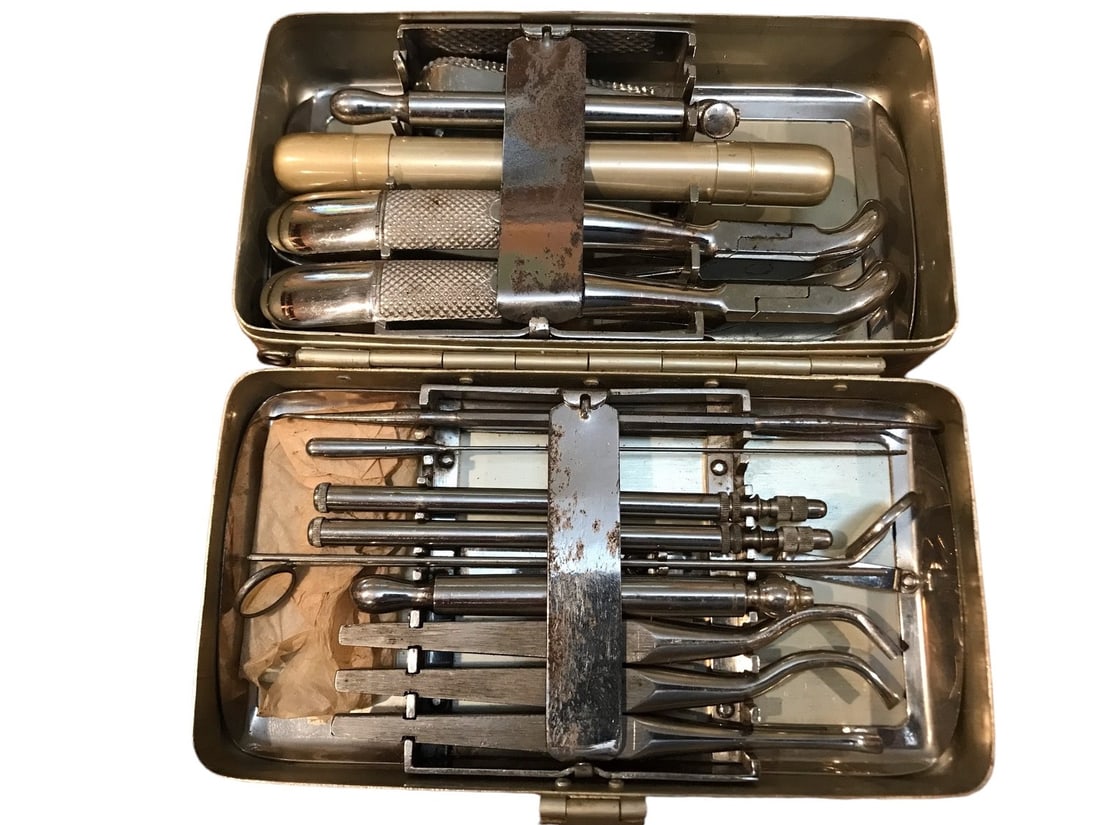 Imperial Japanese Army Dentist’s Tool Kit (1 of 2)