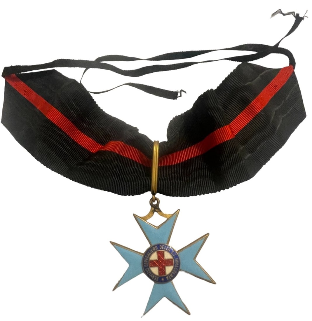 Italian Neck Order of the Hospitaller Order of the Immaculate Saint (1 of 3)