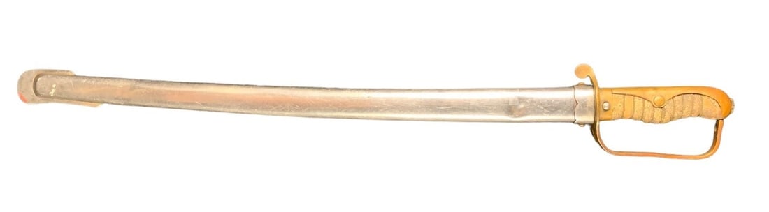 Early 20th Century Type 19 Russo-Japan Japanese Cavalry Officers sword and scabbard. (1 of 20)