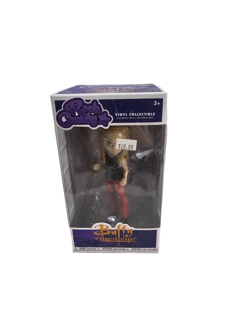 Funko Rock Candy Buffy Figure Buffy the Vampire Slayer Sunydale High: These Toys come from a traveling Toy Shop. Prior owner stopped running shop in 2020. These have been sitting in seperated cardboard boxes. Most ALL are in good shape with a few showing log term storag