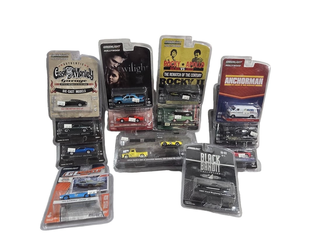 Greenlight Lot 13 vehciles Movie Theme's (1 of 1)