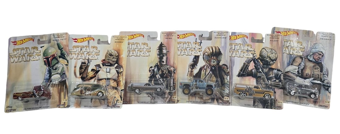 HotWheels Star Wars Rare set 5 out of 5. Boba Bossk (lot 1) (1 of 1)