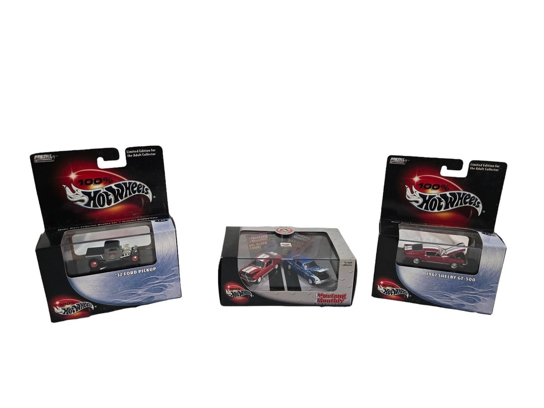 100% Hotwheels Rare Box Sets X 3 Ford (1 of 1)