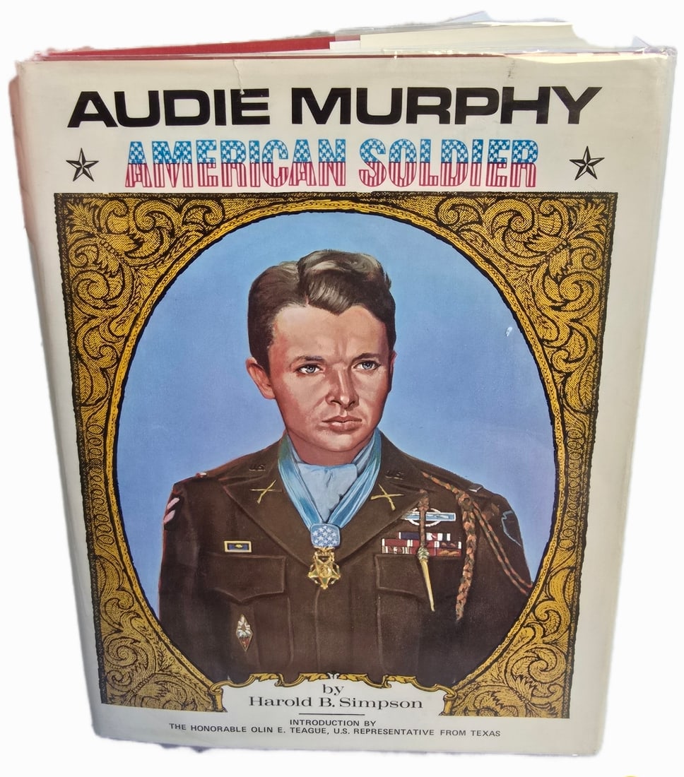 Rare copy of Audie Murphy American Soldier 1975 copyright (1 of 3)