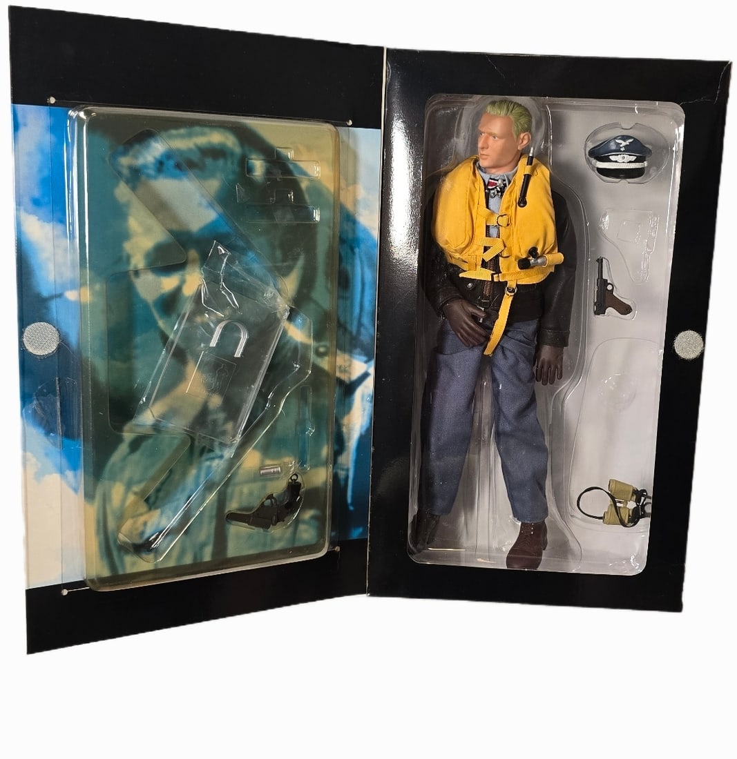 Toy WWII The Blond Knight Erich Hartman german pilot toy: Toy WWII The Blond Knight "Erich Hartman" german pilot toy