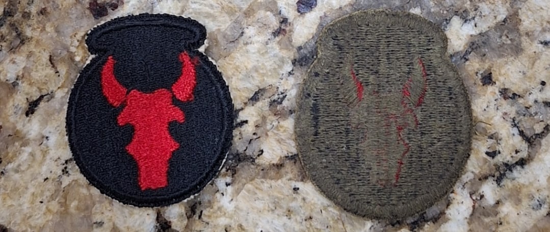 WWII U.S. 34th Army Division Patch Variations (1 of 2)