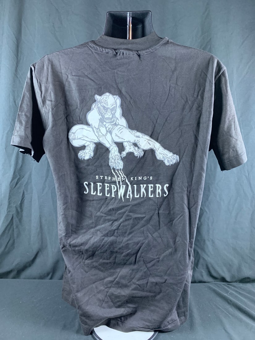 Original Vintage Alterian Studios makeup effects crew shirt for the Stephen King Horror film: Item as shown