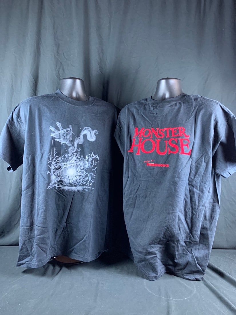Lot of original Sony Image Works crew shirts for the film Monster House (1 of 1)