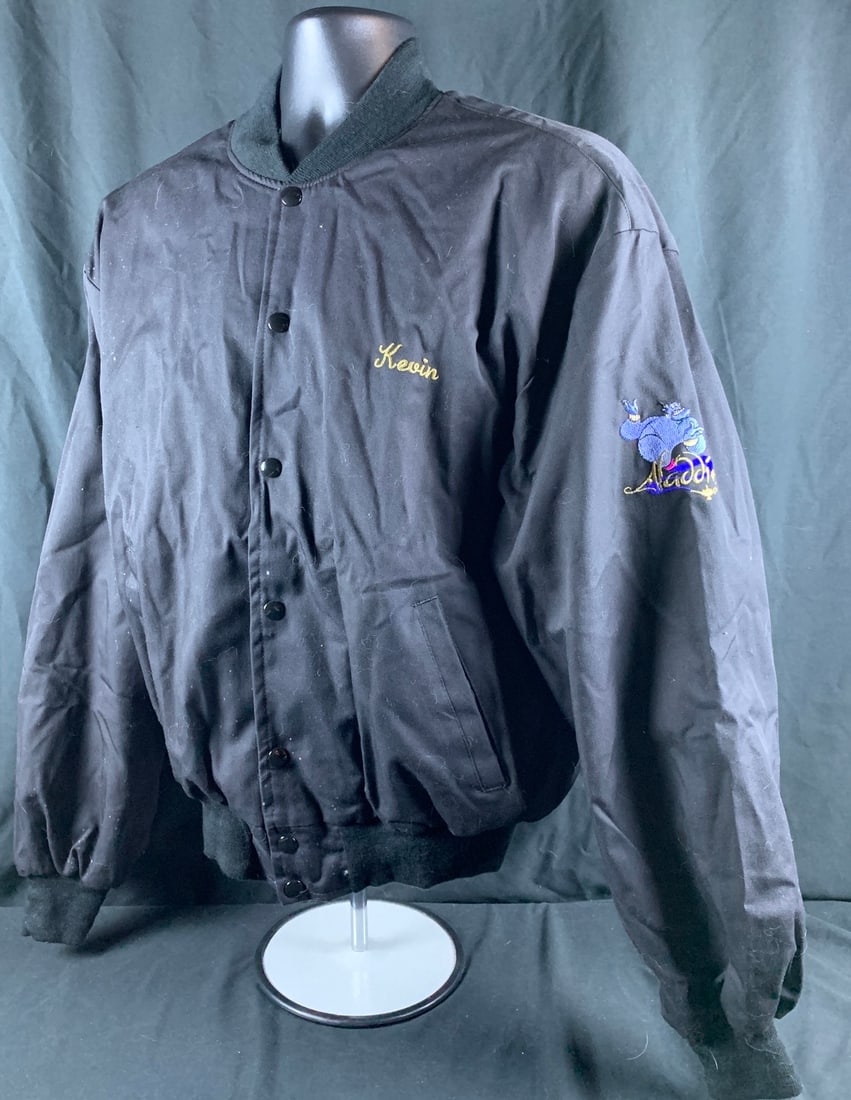 Incredible original 1992 Walt Disney Aladdin jacket worn by Film Director and Animator, Kevin Lima (1 of 9)