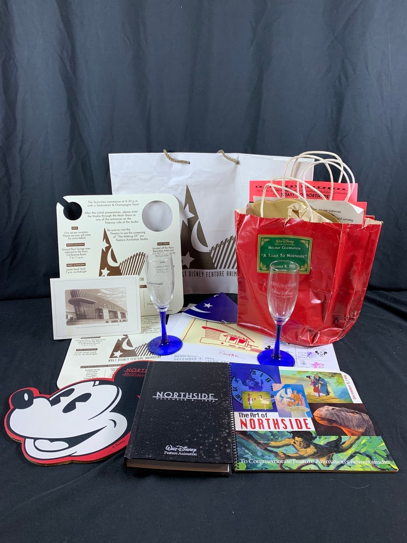 Large lot of original Walt Disney Feature Animations Studios grand opening and holiday celebration (1 of 12)