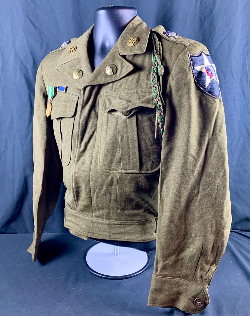 Korean war era 2nd Infantry Division, 23rd Infantry regiment Ike Jacket (1 of 13)