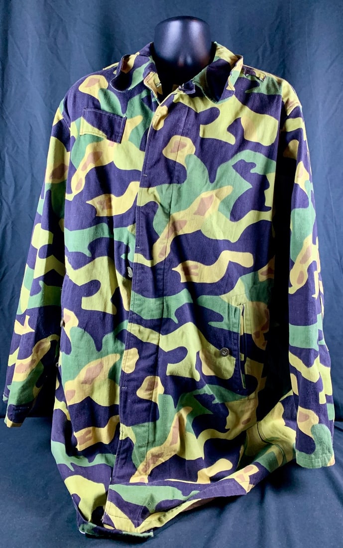 1960s Vietnam Vintage Czech camouflage airborne salamander smock jacket (1 of 5)
