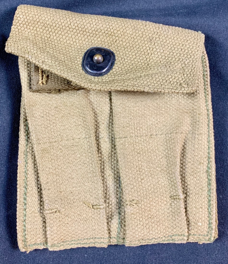 WW2 WWII USMC Boyt 45 Magazine Pouch: Item as shown