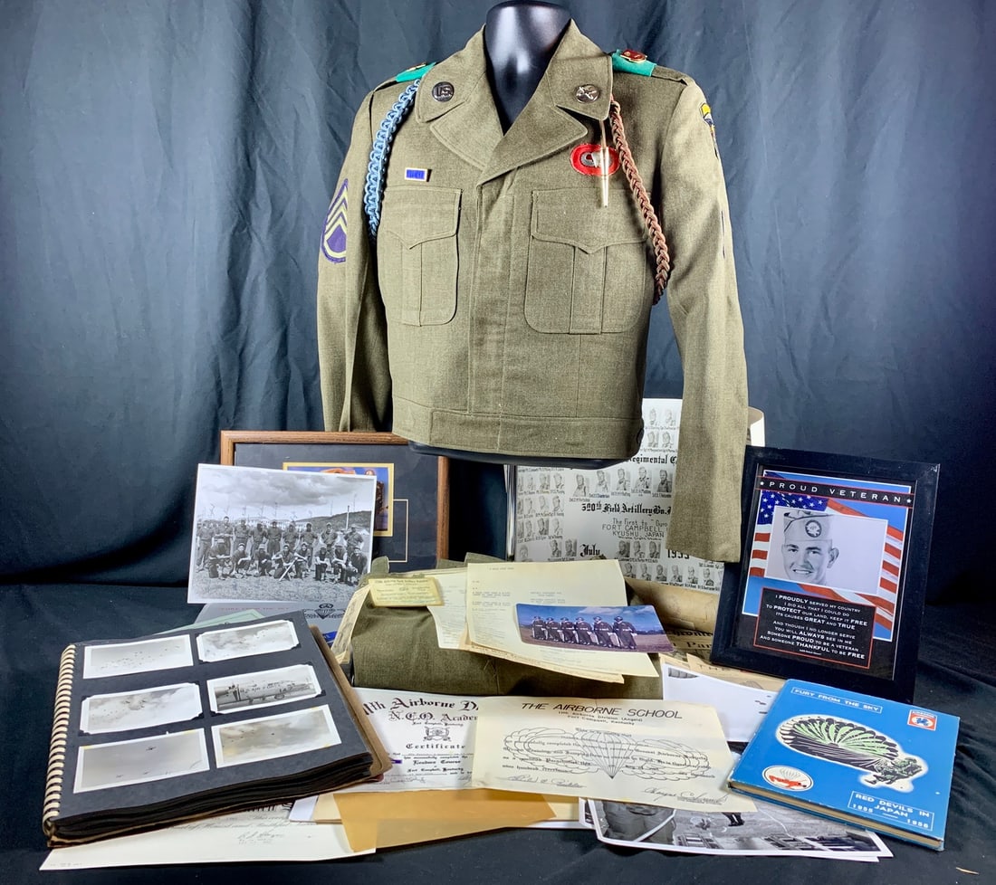 Large Named 508th airborne Regimental Combat team, 320th Field artillery battalion battery A (1 of 20)