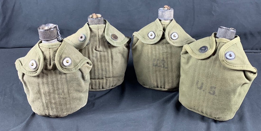 WW2 WWII US Canteen Lot (1 of 13)