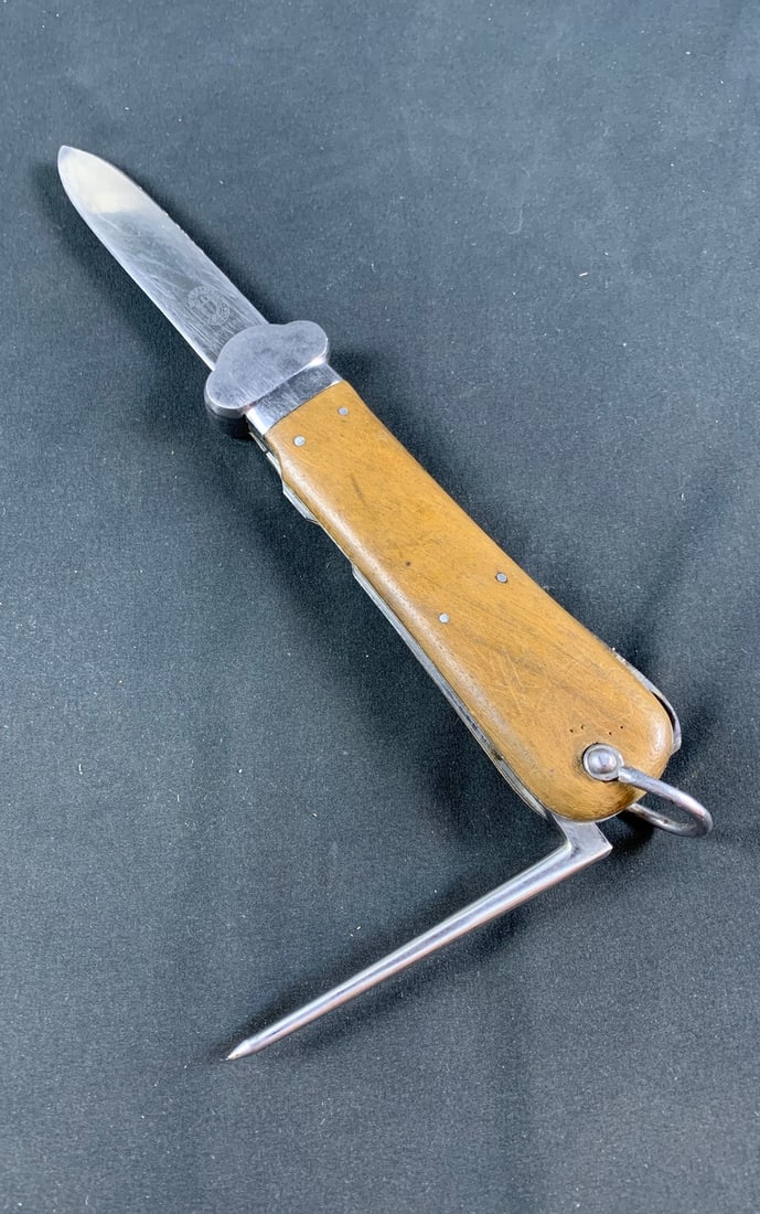 WW2 WWII German Fallschirmjager/Flieger paratrooper flyer gravity knife by Paul Weyersberg (1 of 13)